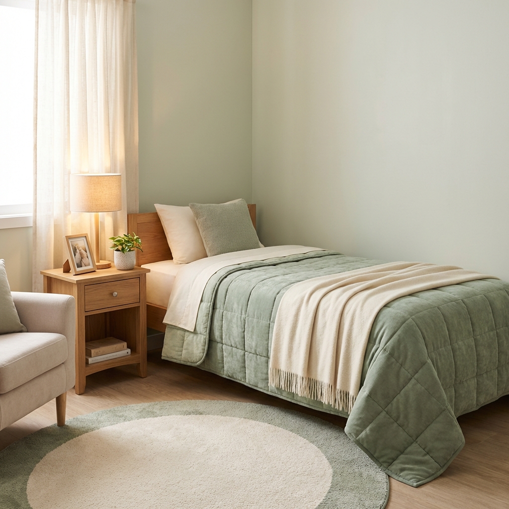 Private bedroom with comfortable furnishings