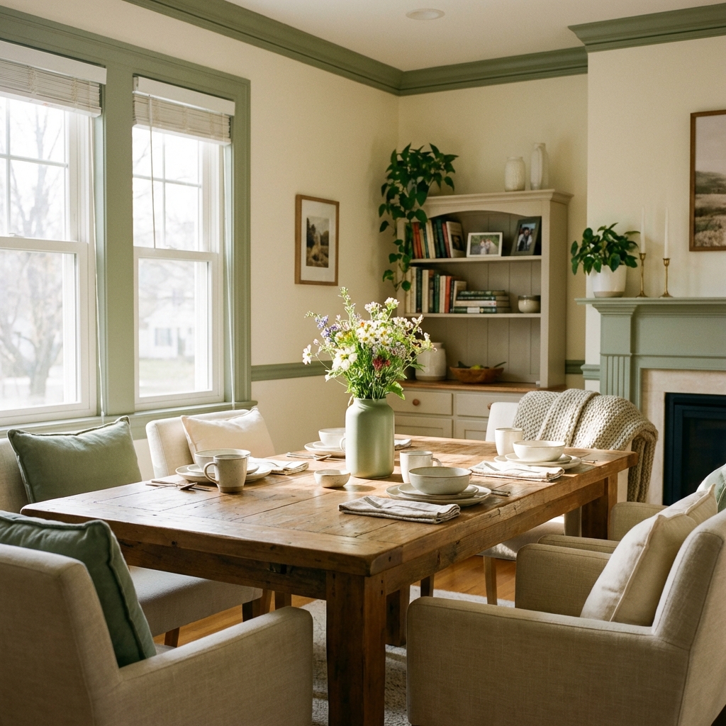 Dining area for shared meals